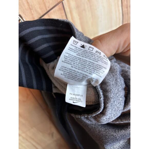 Nike Boy's Straight Leg Athletic Pants Drawstring Waist Pockets Gray Size L - Picture 5 of 8